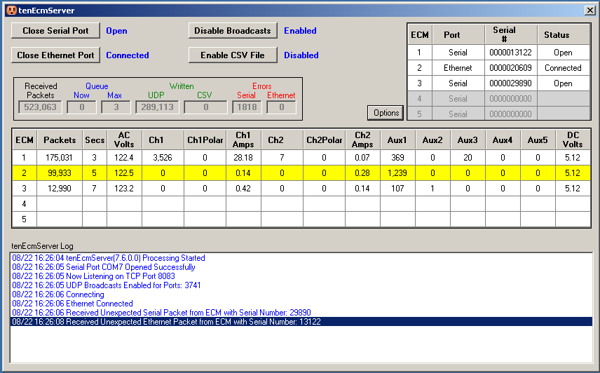 Running Server