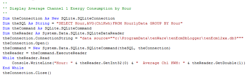 Code Snippet