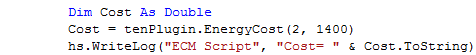 Cost Script
